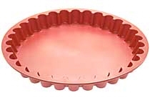 Tærteform i silicone (bølget kant)