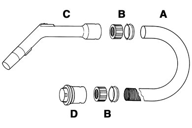 Nilfisk, Støvsugerslange komplet